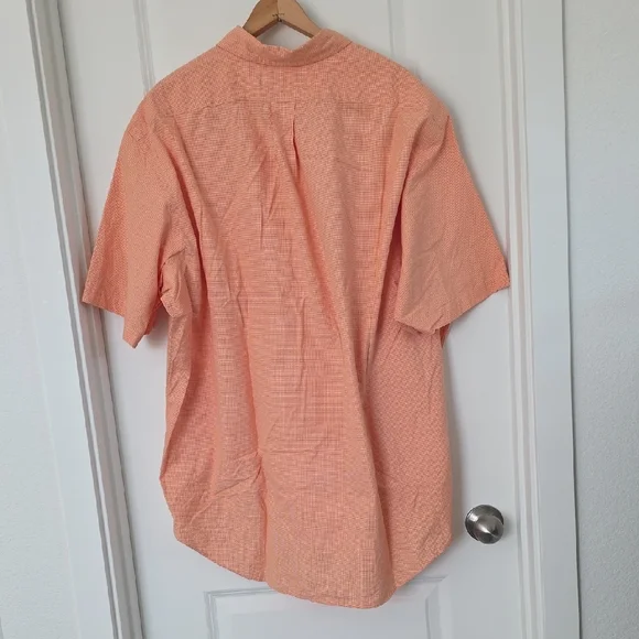 Ralph Lauren Men's Casual Orange Button Down Shirt - Picture 4 of 4